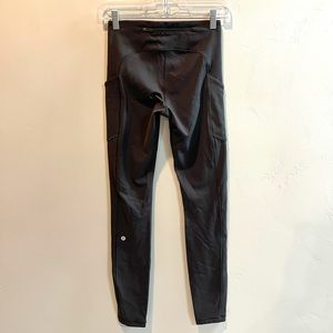 Lululemon swift speed high rise 25” black leggings